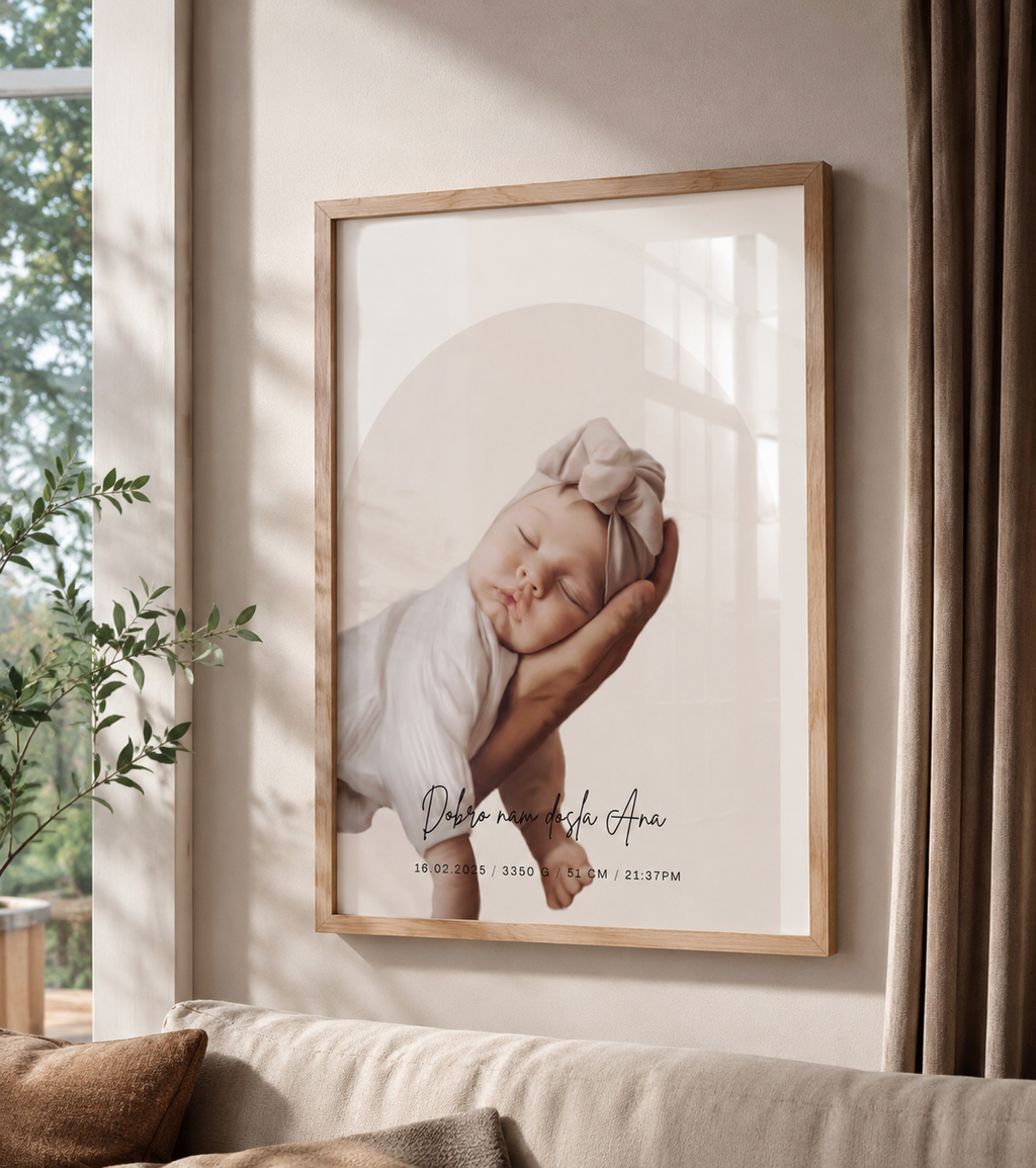 Personalizirani Birth Poster