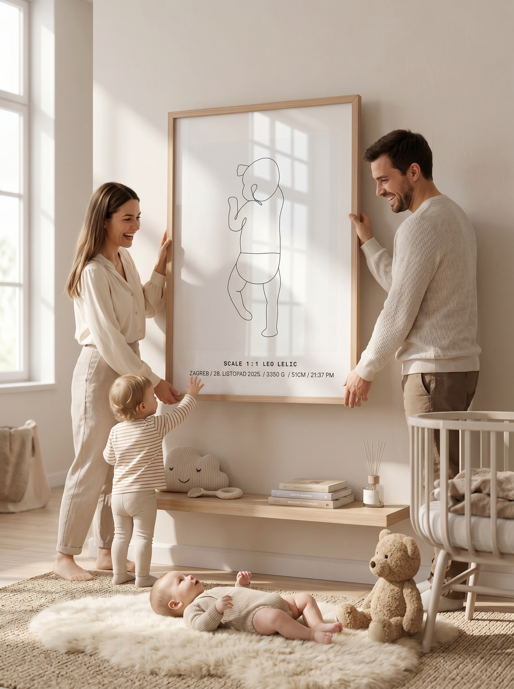 Personalizirani Birth Poster