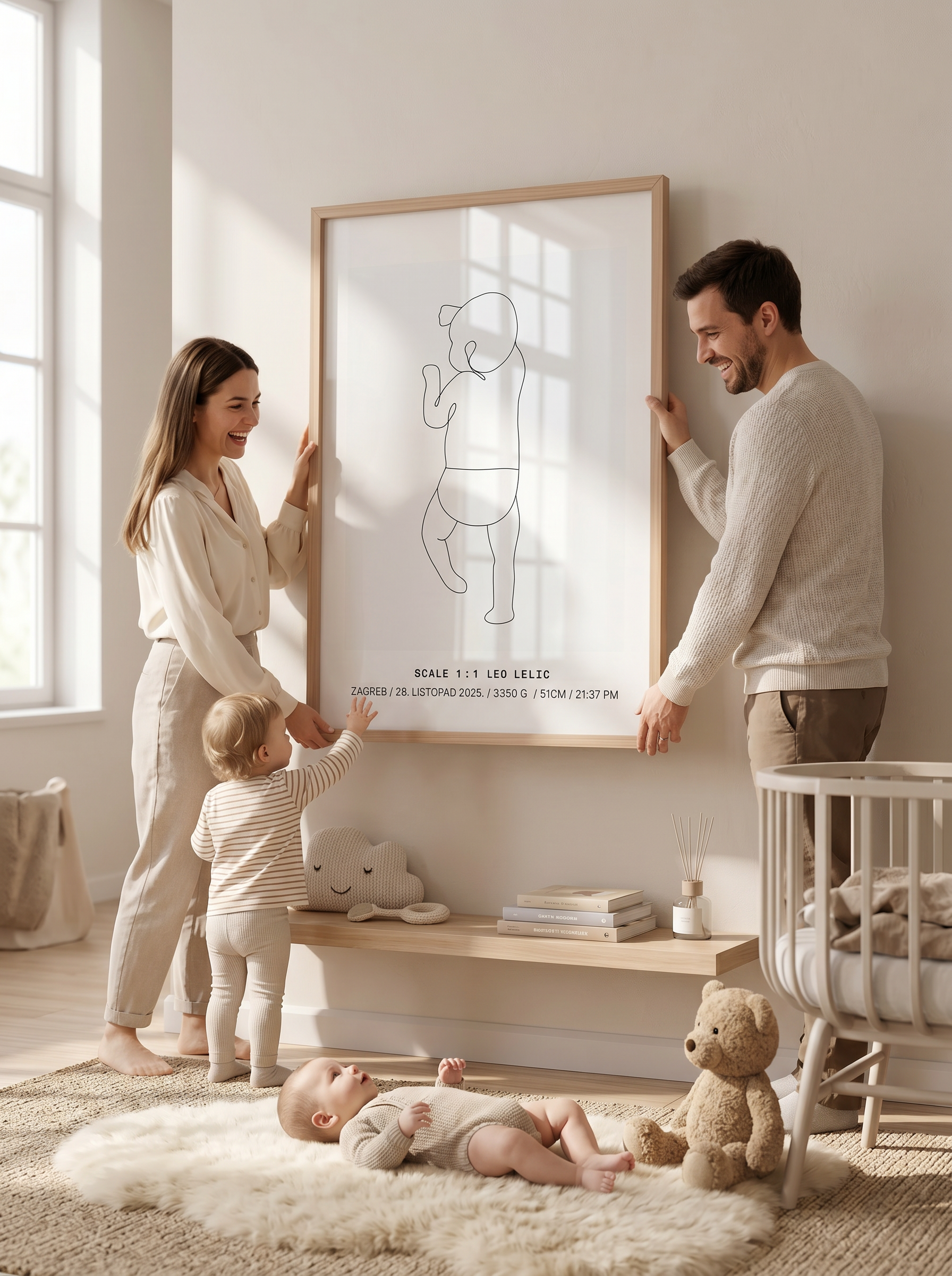 Personalizirani Birth Poster