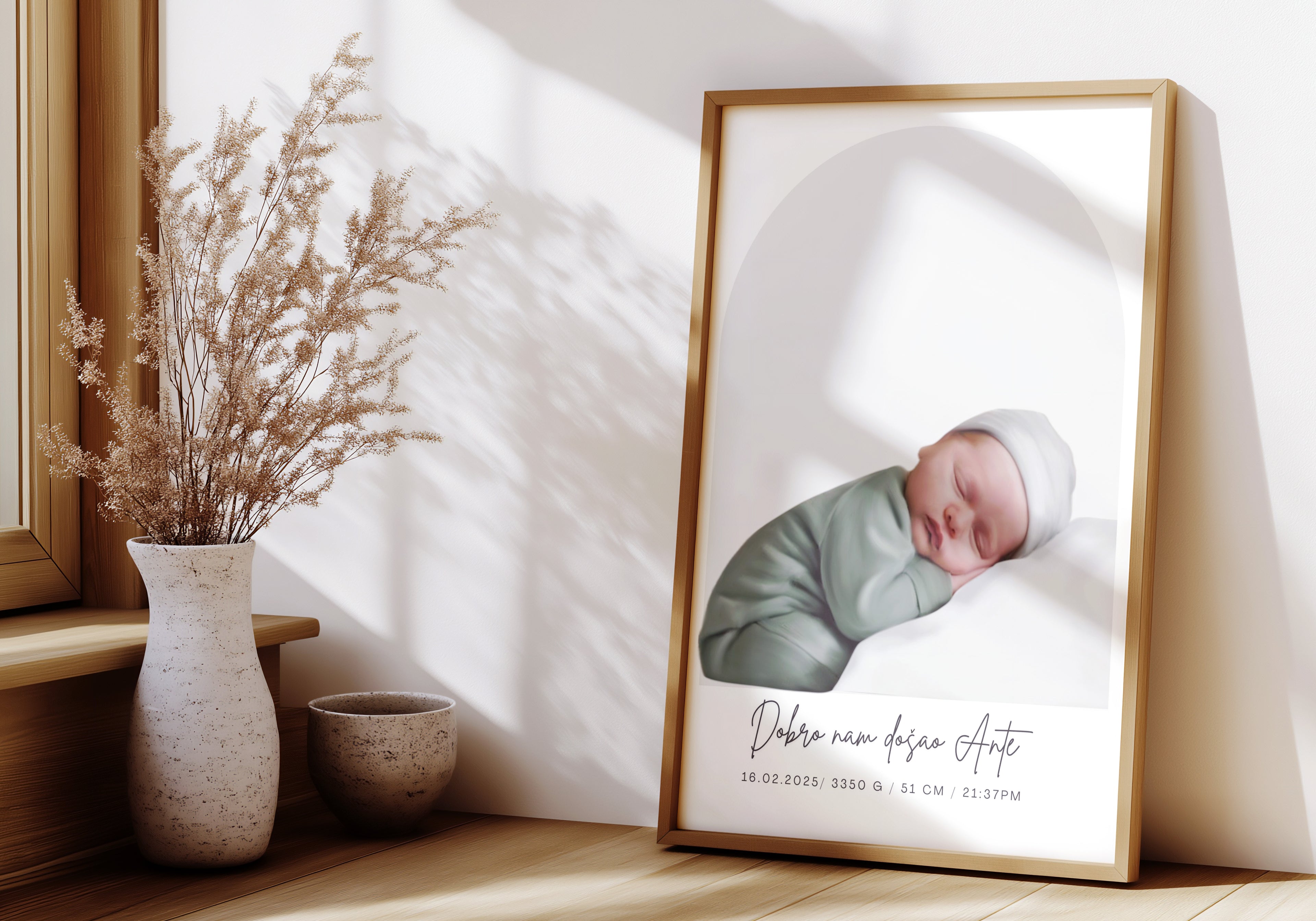 Personalizirani Birth Poster digital