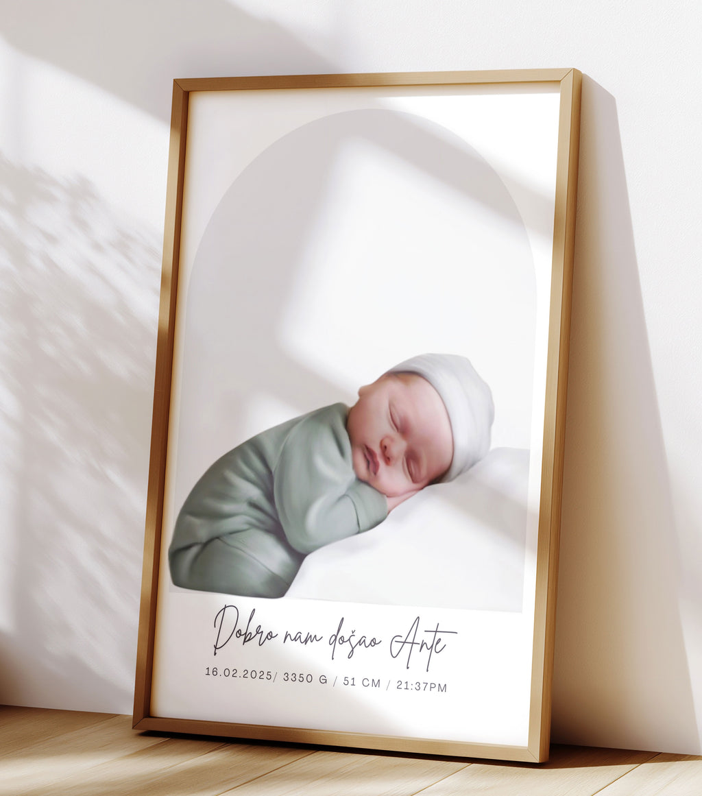 Personalizirani Birth Poster digital