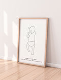 Personalizirani Birth Poster - summer sale 50% off