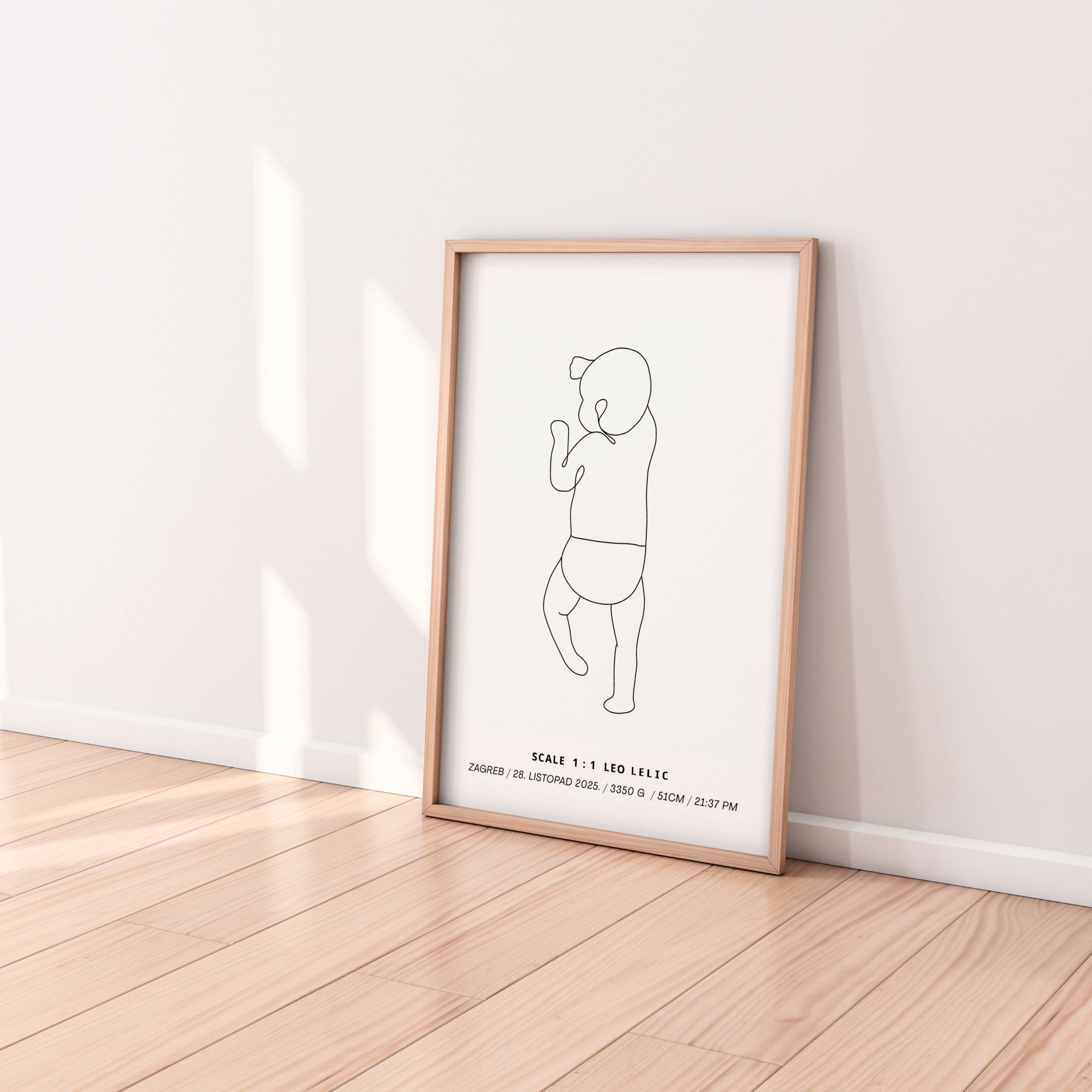 Personalizirani Birth Poster