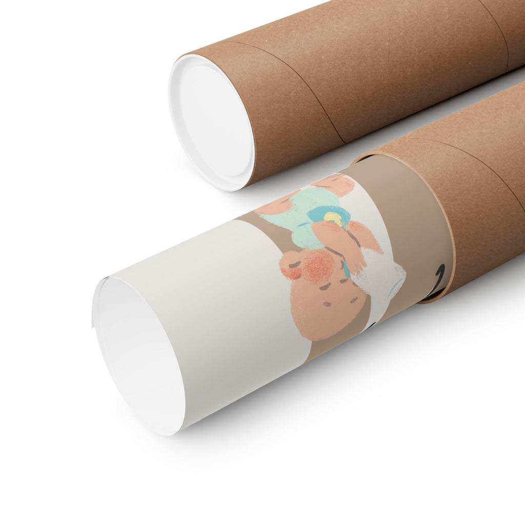Personalizirani Birth Poster - Slovo s motivima