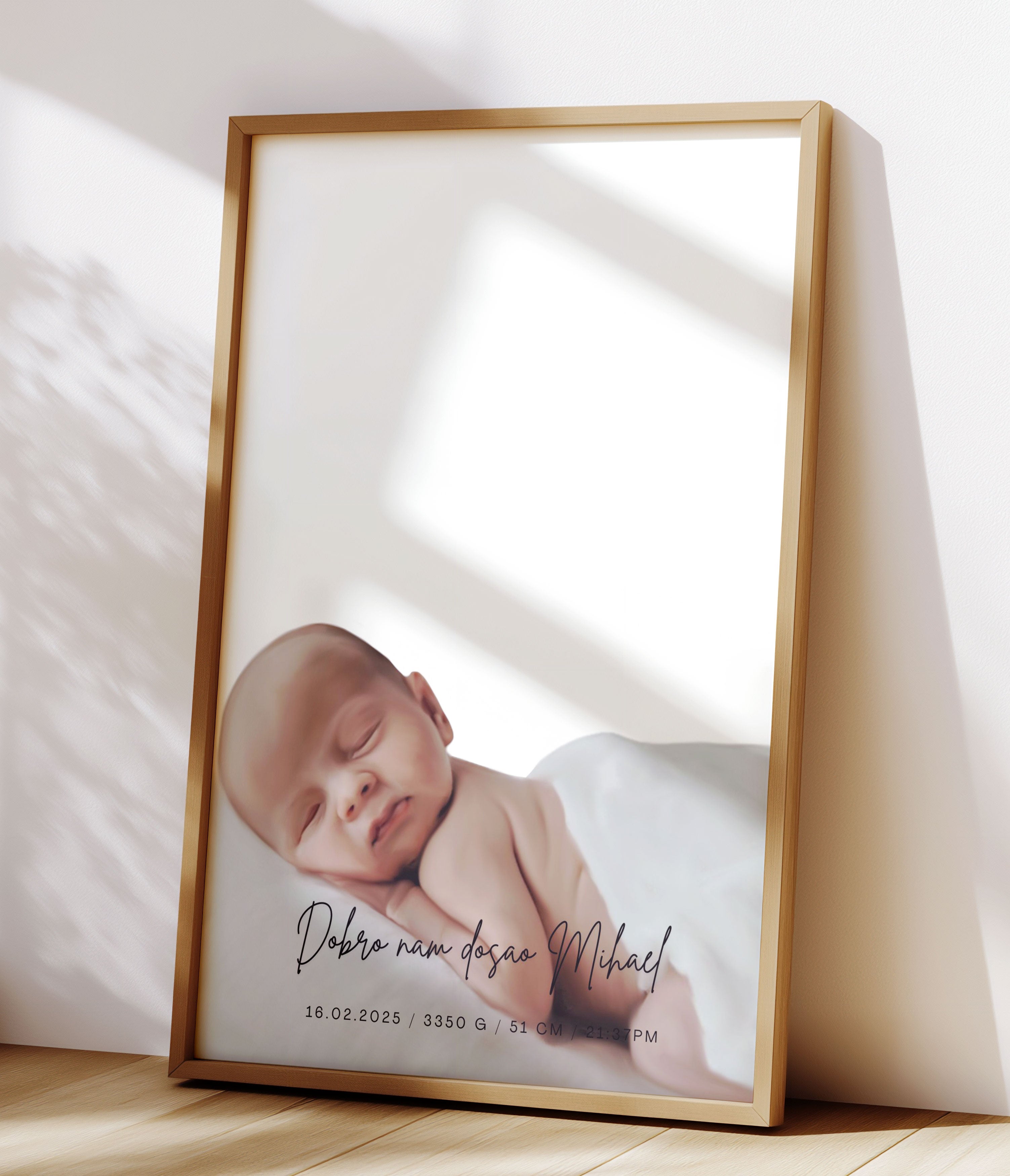 Personalizirani Birth Poster digital