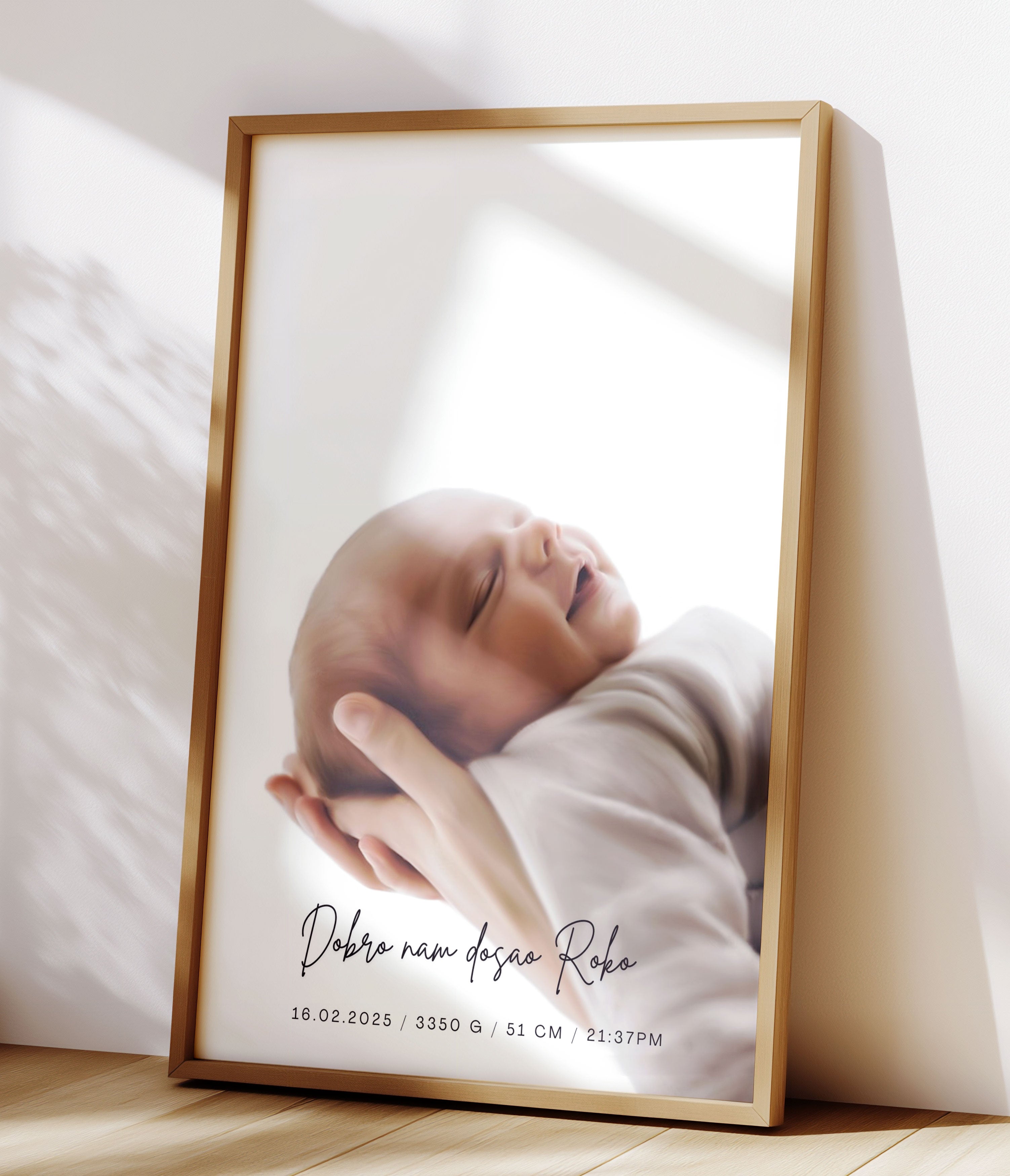 Personalizirani Birth Poster
